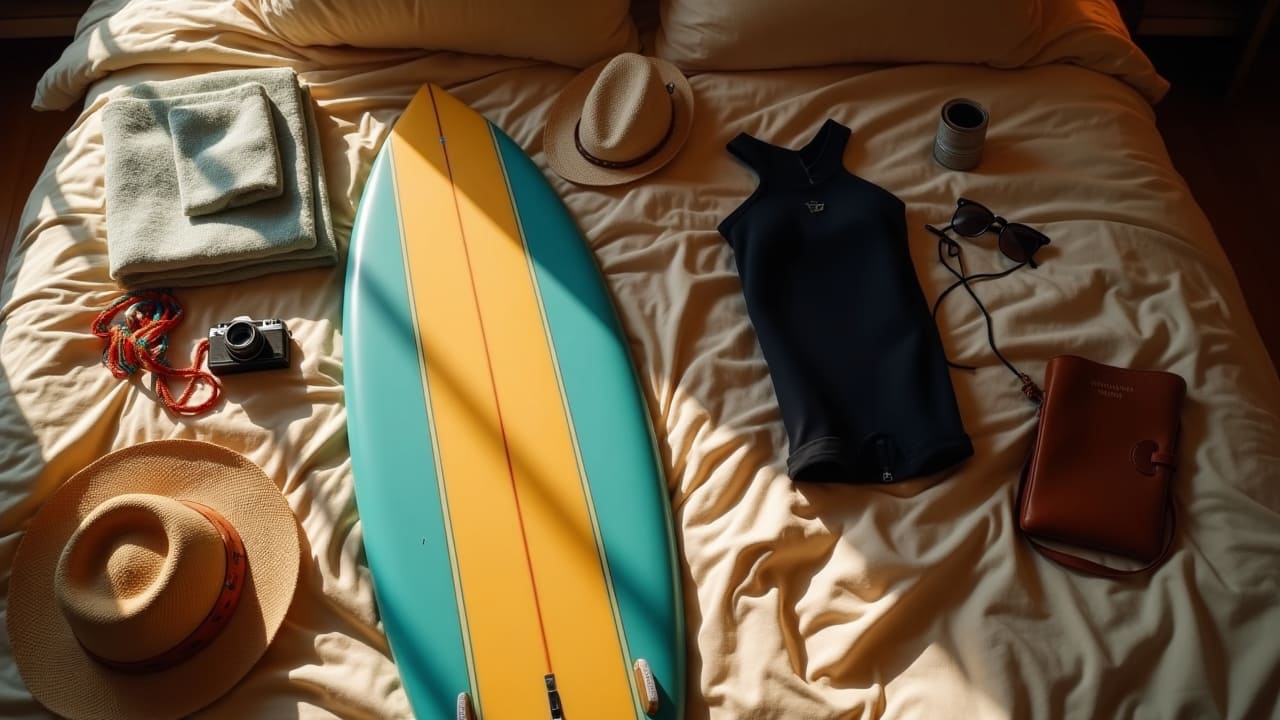 Cómo preparar tu viaje a un campamento de surf: del billete de avión al neopreno